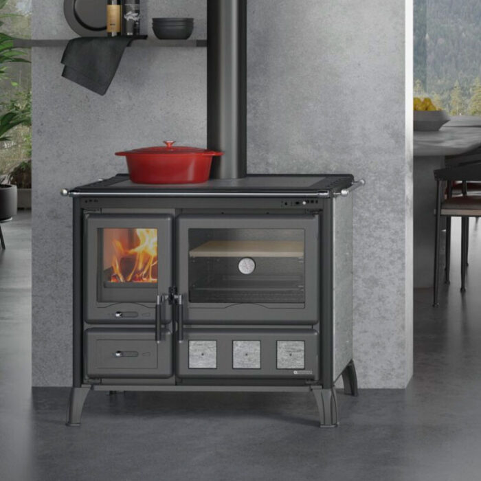Cuisinière à bois GARDENIA XXL Petra - 10,5 Kw