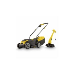 POWER PLUS - Tondeuse a gazon et Coupe-Bordure électrique - POWERPLUS - POWXG62205T- Tondeuse 1300 W & 32 mm Ø - Coupe-Bordures 250 W &