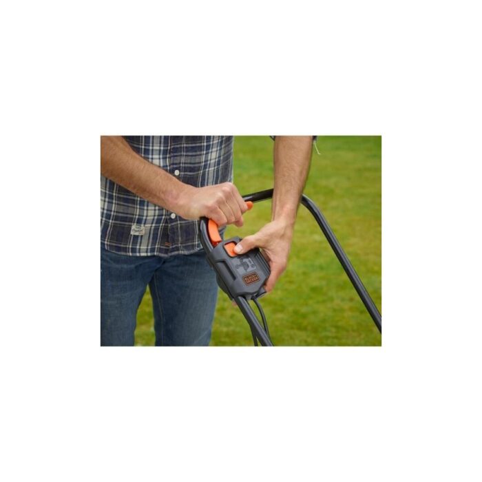 BLACK & DECKER - Tondeuse électrique filaire - BLACK&DECKER - BEMW451-QS - 1200W - 32cm de coupe – Image 8