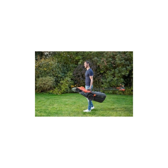 BLACK & DECKER - Tondeuse électrique filaire - BLACK&DECKER - BEMW471BH-QS - 1600W - 38cm de coupe – Image 4