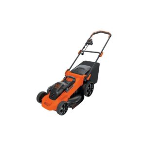 BLACK & DECKER - Tondeuse électrique filaire - BLACK+DECKER - LM2000-QS - 2000W - 48cm de coupe - Mulching, éjection latérale ou bac 50L