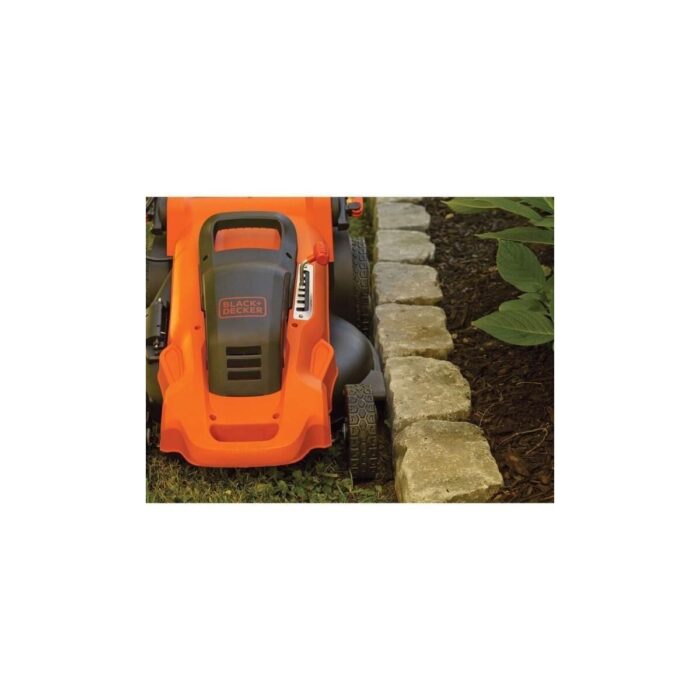 BLACK & DECKER - Tondeuse électrique filaire - BLACK+DECKER - LM2000-QS - 2000W - 48cm de coupe - Mulching, éjection latérale ou bac 50L – Image 10