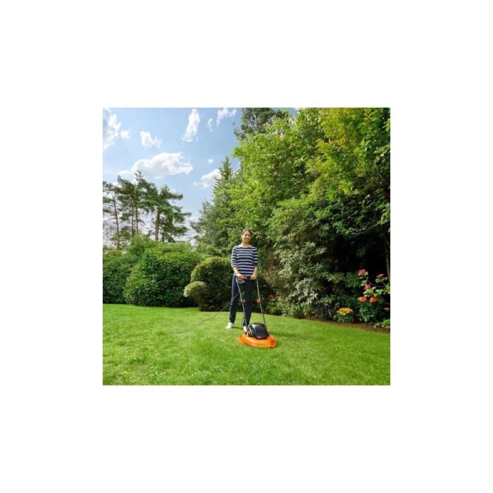BLACK & DECKER - Tondeuse électrique sur coussin filaire - BLACK&DECKER - BEMWH551-QS - 1200W - 30cm de coupe – Image 5