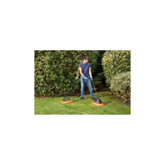 BLACK & DECKER - Tondeuse électrique sur coussin filaire - BLACK&DECKER - BEMWH551-QS - 1200W - 30cm de coupe – Image 8